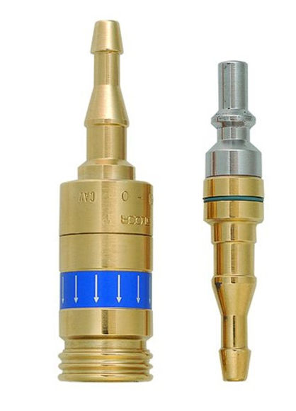 Afbeeldingen van Complete snelkoppeling (incl. adapter) zuurstof
